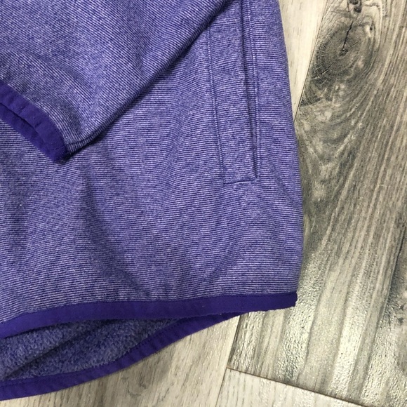 Mec Purple  warm zip up Sweatshirt size 14 - Picture 2 of 8